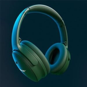 Fones de ouvido Bose QuietComfort Bluetooth, fones de ouvido sem fio com cancelamento de ruído ativo e microfone, graves profundos, até 24 horas de reprodução, verde cipreste - edição limitada