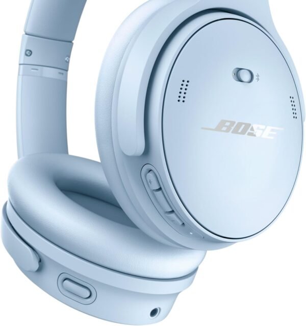 Fones de ouvido supra-auriculares sem fio Bose QuietComfort com cancelamento de ruído - Moonstone Blue - Imagem 7