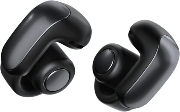 Fones de ouvido Bose Ultra Open Bluetooth, fones de ouvido verdadeiramente sem fio com OpenAudio para maior conscientização, design de encaixe para maior conforto, áudio envolvente, até 48 horas de reprodução, preto - Imagem 3