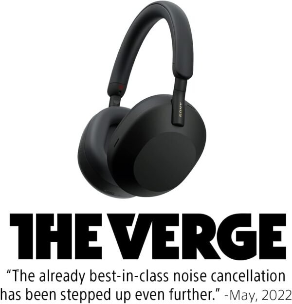Sony WH-1000XM5: Os melhores fones de ouvido sem fio com cancelamento de ruído, otimizador automático de ruído, bateria de 30 horas, controle de voz Alexa, azul meia-noite - Imagem 4