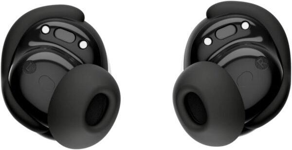 Fones de ouvido Bluetooth Bose QuietComfort, fones de ouvido verdadeiramente sem fio com cancelamento de ruído ativo e microfone, graves profundos, classificação IPX4, até 8,5 horas de reprodução, pretos - Imagem 3