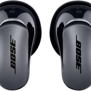 Fones de ouvido Bose QuietComfort Ultra Bluetooth, fones de ouvido sem fio com áudio espacial e cancelamento de ruído ativo de classe mundial, graves profundos, até 6 horas de reprodução, preto
