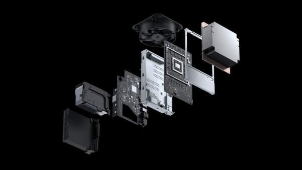 Pacote de console de jogos X-Box Series X - SSD de 1 TB - Console X-Box preto com dois controles sem fio - preto e branco - e cabo HDMI autorizado ahaghug - Imagem 4