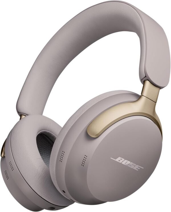 Bose QuietComfort Ultra Wireless Noise Cancelling Over-Ear Headphones - Sandstone - Imagem 5