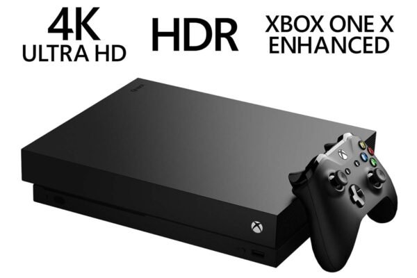 Console Microsoft Xbox One X 1 TB com controle sem fio: Xbox One X aprimorado, HDR, 4K nativo, Ultra HD (descontinuado) - Imagem 6