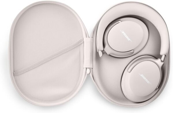 Fones de ouvido Bose QuietComfort Ultra Bluetooth, fones de ouvido sem fio com áudio espacial, cancelamento de ruído com microfone, até 24 horas de reprodução, fumaça branca - Imagem 4