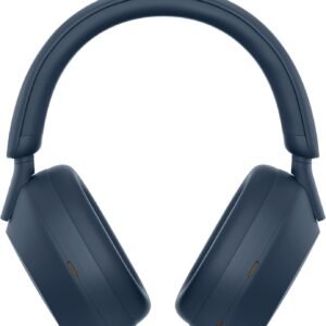 Sony WH-1000XM5: Os melhores fones de ouvido sem fio com cancelamento de ruído, otimizador automático de ruído, bateria de 30 horas, controle de voz Alexa, azul meia-noite