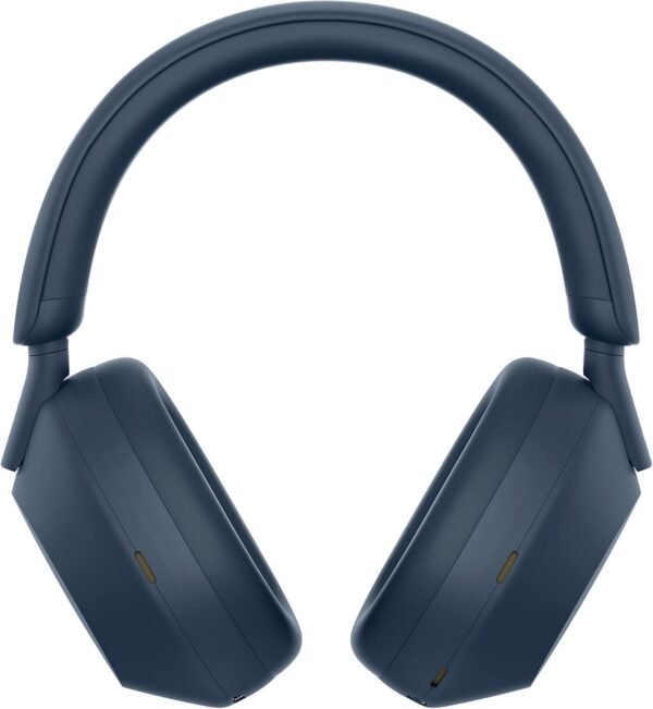 Sony WH-1000XM5: Os melhores fones de ouvido sem fio com cancelamento de ruído, otimizador automático de ruído, bateria de 30 horas, controle de voz Alexa, azul meia-noite