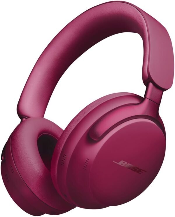Fones de ouvido Bose QuietComfort Ultra Bluetooth, fones de ouvido sem fio com áudio espacial, cancelamento de ruído com microfone, até 24 horas de reprodução, Deep Plum - cor de edição limitada - Imagem 3