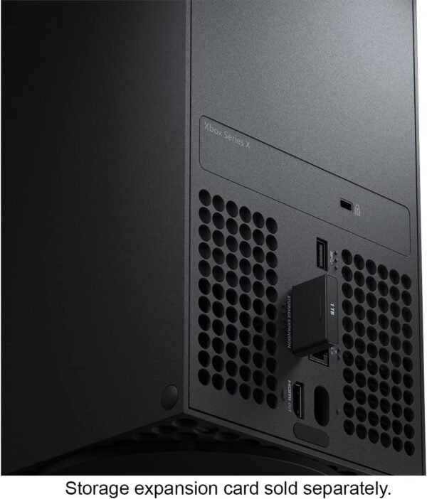 Console de jogos Microsoft Xbox Series X de 1 TB + 1 controle sem fio - Compatível com milhares de jogos, desempenho aprimorado, jogos em 4K real, até 120 FPS - Cabo HDMI - Imagem 6