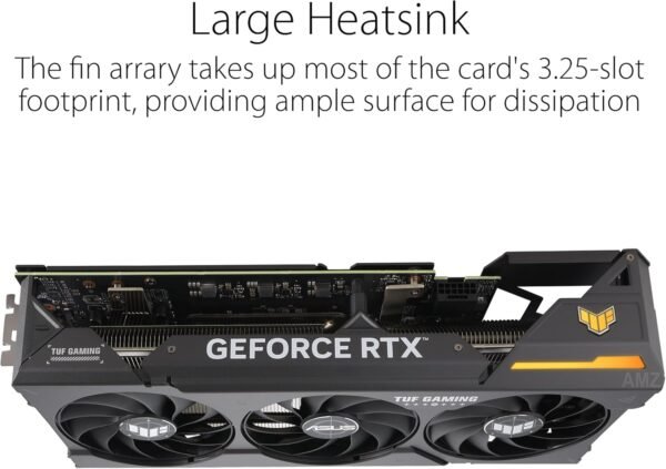 ASUS TUF Gaming GeForce RTX 4070 Super OC Edition Gaming Graphics Card (PCIe 4.0, 12GB GDDR6X, DLSS 3, HDMI 2.1a, DisplayPort 1.4a) - Imagem 17