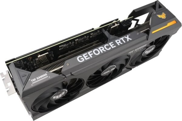 ASUS TUF Gaming GeForce RTX 4070 Super OC Edition Gaming Graphics Card (PCIe 4.0, 12GB GDDR6X, DLSS 3, HDMI 2.1a, DisplayPort 1.4a) - Imagem 3