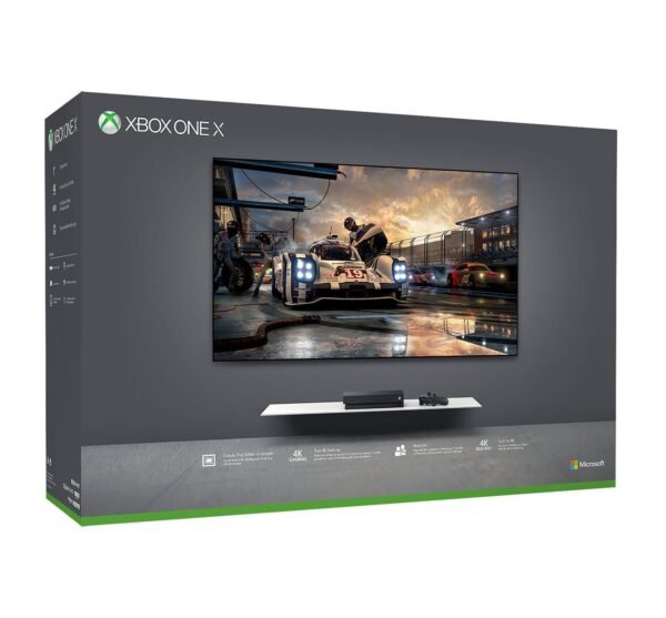 Console Microsoft Xbox One X 1 TB com controle sem fio: Xbox One X aprimorado, HDR, 4K nativo, Ultra HD (descontinuado) - Imagem 5