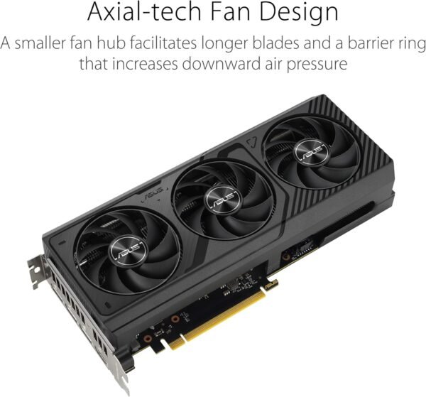 Placa de vídeo ASUS The SFF-Ready Prime GeForce RTX 4070 Super OC Edition 12 GB GDDR6X (PCIe® 4.0, 12 GB GDDR6X, DLSS 3, HDMI 2.1a, DisplayPort™ 1.4a) - Imagem 5
