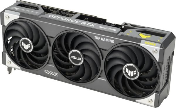 Placa de vídeo para jogos ASUS TUF Gaming GeForce RTX ™ 5070 12 GB GDDR7 OC Edition (PCIe® 5.0, HDMI®/DP 2.1, 3.125 slots, componentes de nível militar, revestimento protetor de PCB, ventoinhas Axial-Tech) - Imagem 7