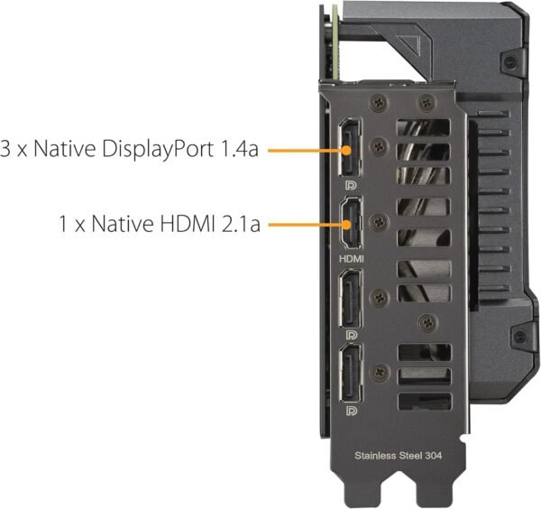 ASUS TUF Gaming GeForce RTX 4070 Super OC Edition Gaming Graphics Card (PCIe 4.0, 12GB GDDR6X, DLSS 3, HDMI 2.1a, DisplayPort 1.4a) - Imagem 9