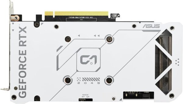 ASUS Dual GeForce RTX™ 4070 EVO White OC Edition (PCIe 4.0, 12GB GDDR6X, DLSS 3, HDMI 2.1a, DisplayPort 1.4a, 2.5-Slot Design, Axial-tech Fan Design) - Imagem 7