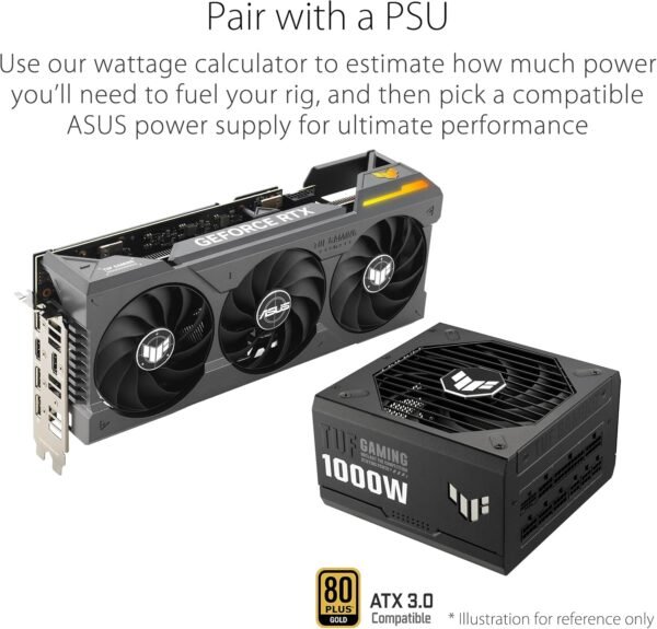 ASUS TUF Gaming GeForce RTX 4070 Super OC Edition Gaming Graphics Card (PCIe 4.0, 12GB GDDR6X, DLSS 3, HDMI 2.1a, DisplayPort 1.4a) - Imagem 19
