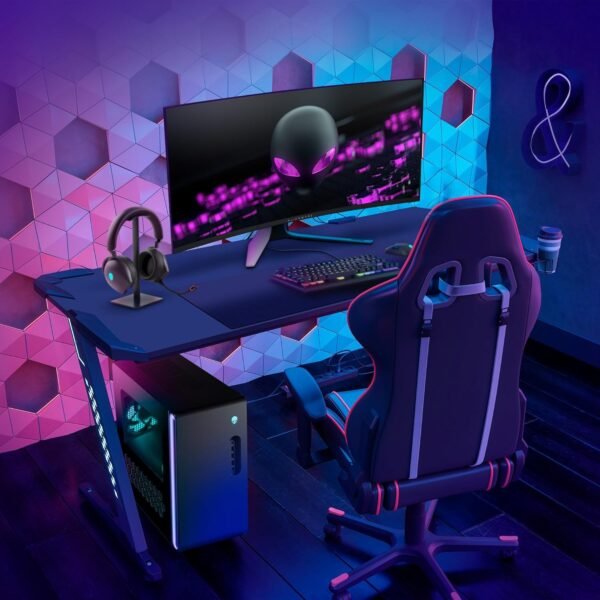 Desktop para jogos Alienware Aurora R16 2025, Intel 24 Core Ultra 9 285K (AI NPU), RTX 5080 GDDR7 (Beat 4090), 64 GB DDR5, SDD de 8 TB, HD de 2 TB, Win 11 Pro, com licença do Office, unidade de DVD externa, WiFi 7 - Imagem 8