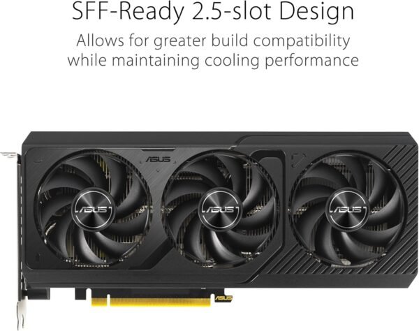 Placa de vídeo ASUS The SFF-Ready Prime GeForce RTX 4070 Super OC Edition 12 GB GDDR6X (PCIe® 4.0, 12 GB GDDR6X, DLSS 3, HDMI 2.1a, DisplayPort™ 1.4a) - Imagem 17
