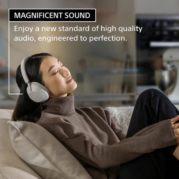 Sony WH-1000XM5: Os melhores fones de ouvido sem fio com cancelamento de ruído, otimizador automático de ruído, bateria de 30 horas, controle de voz Alexa, azul meia-noite - Imagem 11