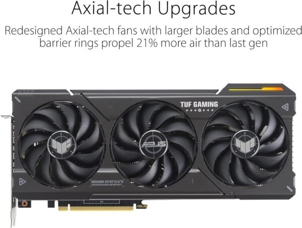 ASUS TUF Gaming GeForce RTX 4070 Super OC Edition Gaming Graphics Card (PCIe 4.0, 12GB GDDR6X, DLSS 3, HDMI 2.1a, DisplayPort 1.4a) - Imagem 15